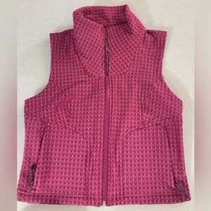 lululemon athletica Pink Quilted Vest